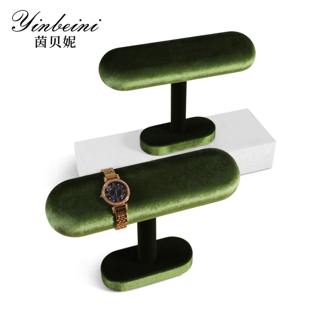 Yinbeini Jewelry  Storage Rack Velvet Watch Storage Stand Watch Display Stand  jeweler counter jewelry counter TB002