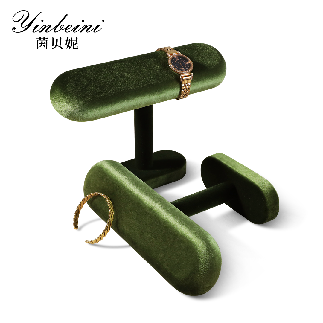 Yinbeini Velvet Watch Storage Stand Watch Display Stand Jewelry  Storage Rack  jeweler counter jewelry counter TB002