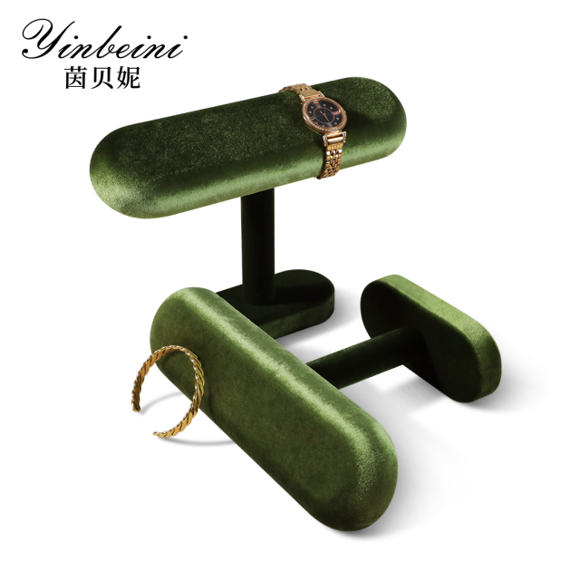 Yinbeini Jewelry  Storage Rack Velvet Watch Storage Stand Watch Display Stand  jeweler counter jewelry counter TB002