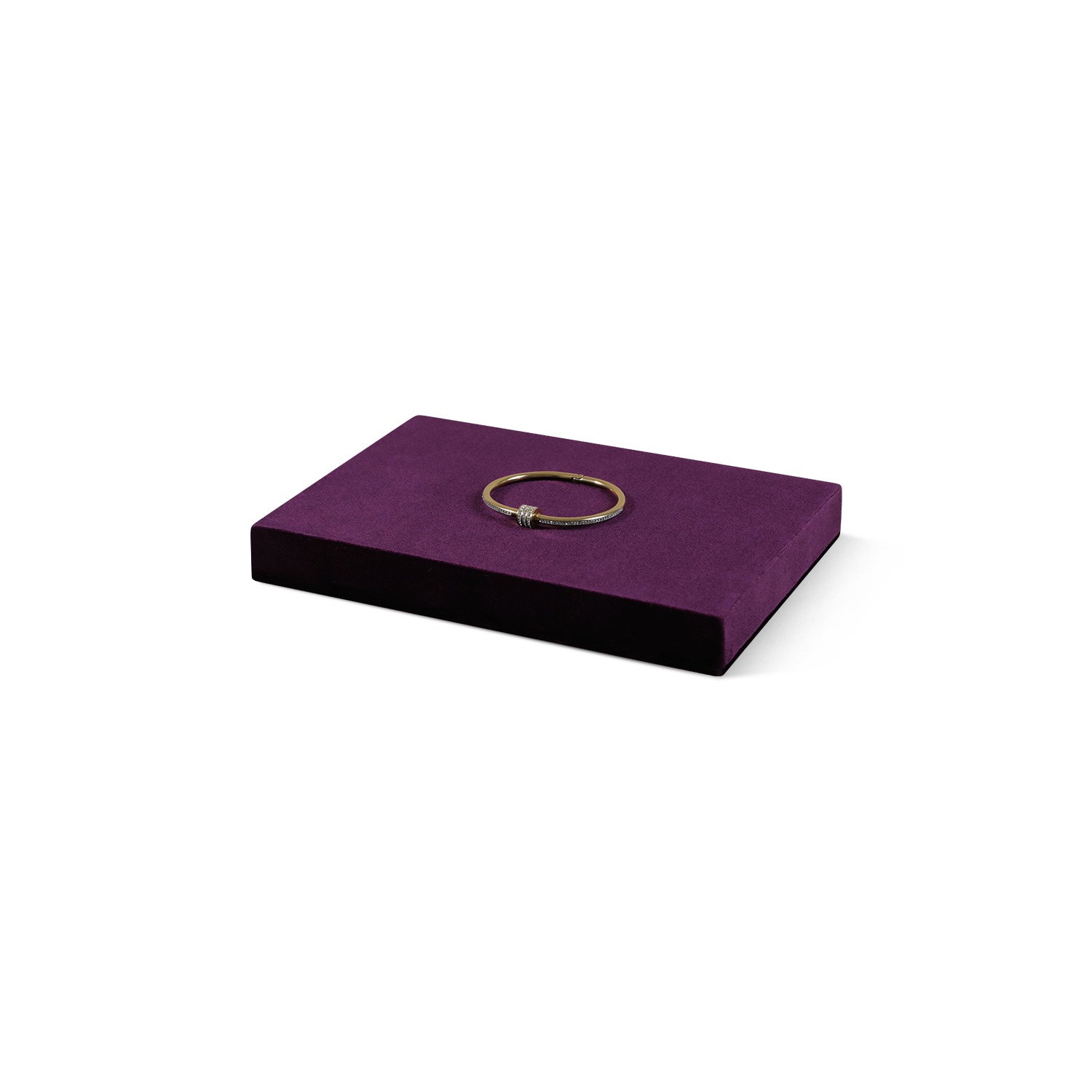 Yinbeini  Pendant Bracelet Storage Stand Velvet Necklace Ring Earring Display Stand Jewelry Storage Sets jeweler counter jewelry counter Olive Green TB009