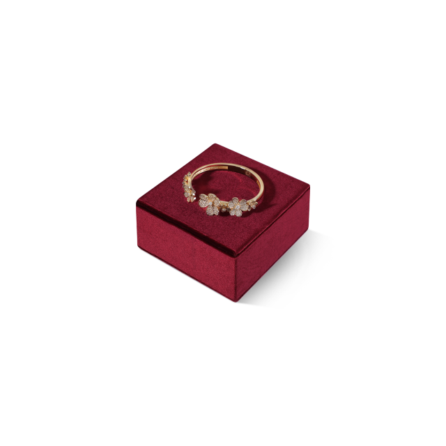 Yinbeini Velvet Necklace Ring Earring Display Stand Jewelry Storage Sets Pendant Bracelet Storage Stand jeweler counter jewelry counter Red TB006