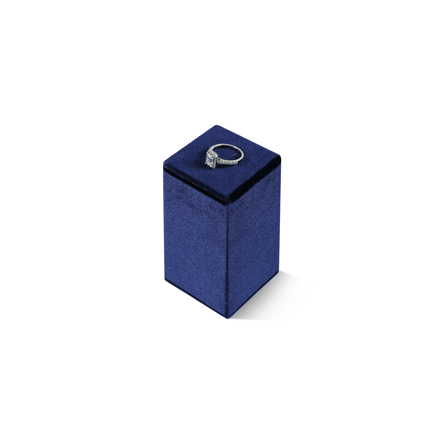 Yinbeini Velvet Necklace Ring Earring Display Stand Jewelry Storage Sets Pendant Bracelet Storage Stand jeweler counter jewelry counter Red TB006