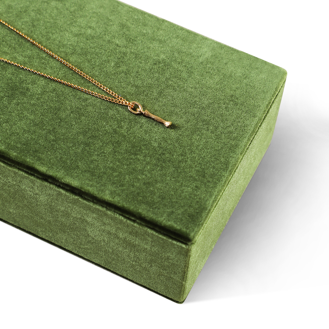 Yinbeini  Pendant Bracelet Storage Stand Velvet Necklace Ring Earring Display Stand Jewelry Storage Sets jeweler counter jewelry counter Olive Green TB009