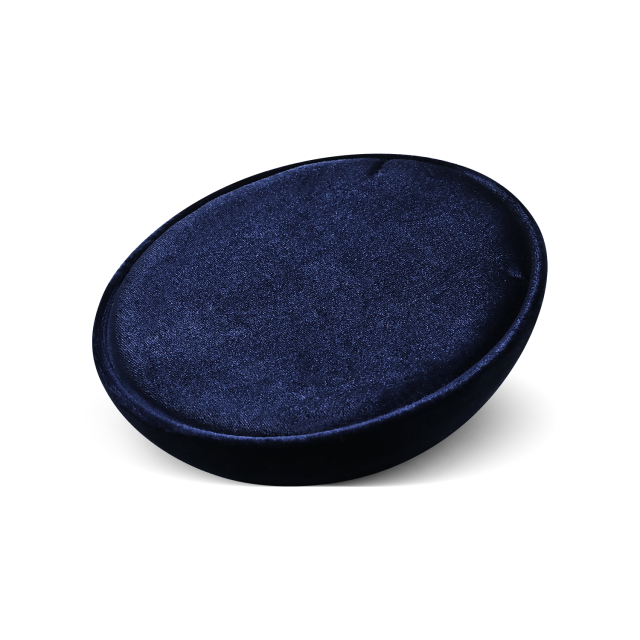 Yinbeini Velvet Blue Ring Necklace Earring Holder Velvet Jewelry Set  Jewelry Showcase Organizer jeweler counter jewelry counter TB019