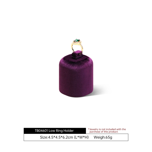 Yinbeini Velvet Jewelry Bust Stand Highlight Diamond and Gemstone Necklaces Suitable for Formal and Evening Jewelry Display TB049