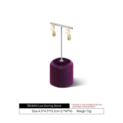 Yinbeini Multi Color Velvet Jewelry Bust Display Stand for Necklaces and Pendants Suitable for Window Showcase Trade Shows TB047