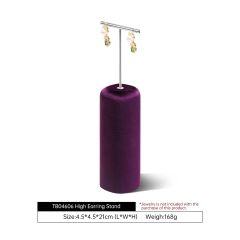Yinbeini Velvet Jewelry Bust Stand Highlight Diamond and Gemstone Necklaces Suitable for Formal and Evening Jewelry Display TB049