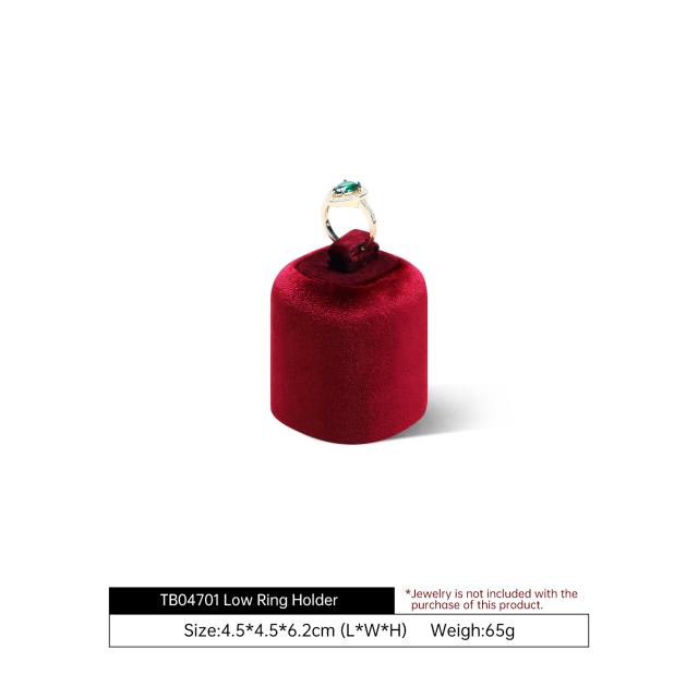 Yinbeini Multi Color Velvet Jewelry Bust Display Stand for Necklaces and Pendants Suitable for Window Showcase Trade Shows TB047