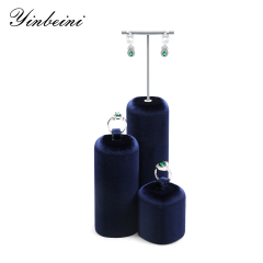 Yinbeini Versatile Velvet Necklace Bust Display for All Necklace Styles Suitable for Short Necklaces Long Chains and Statement Pendants TB048