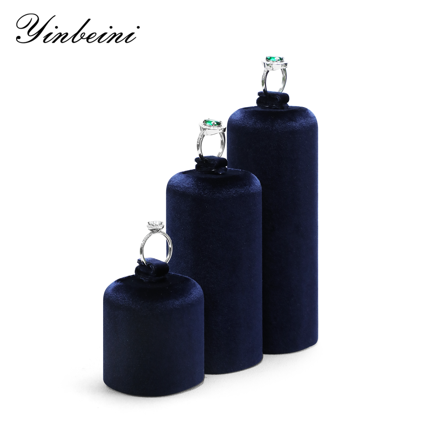 Yinbeini Versatile Velvet Necklace Bust Display for All Necklace Styles Suitable for Short Necklaces Long Chains and Statement Pendants TB048