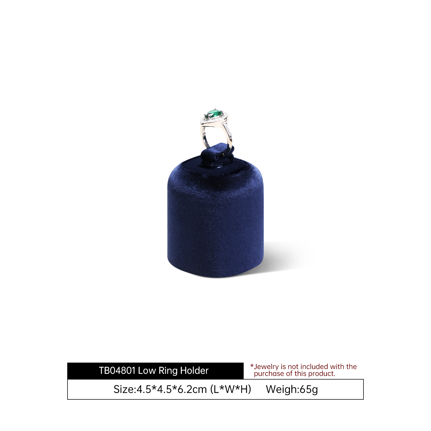 Yinbeini Velvet Jewelry Bust Stand Highlight Diamond and Gemstone Necklaces Suitable for Formal and Evening Jewelry Display TB049