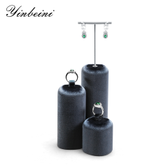 Yinbeini Velvet Jewelry Bust Stand Highlight Diamond and Gemstone Necklaces Suitable for Formal and Evening Jewelry Display TB049