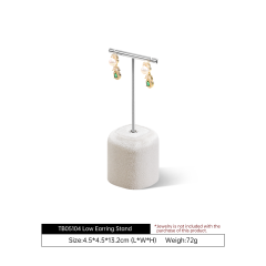 Yinbeini Velvet Jewelry Bust Stand Highlight Diamond and Gemstone Necklaces Suitable for Formal and Evening Jewelry Display TB049
