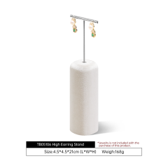 Yinbeini Multi Color Velvet Jewelry Bust Display Stand for Necklaces and Pendants Suitable for Window Showcase Trade Shows TB047