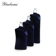 Yinbeini Trendy Minimalist Blue Jewelry Display Kit for Contemporary Fashion Boutiques Perfect for Statement and Minimalist Jewelry TB054