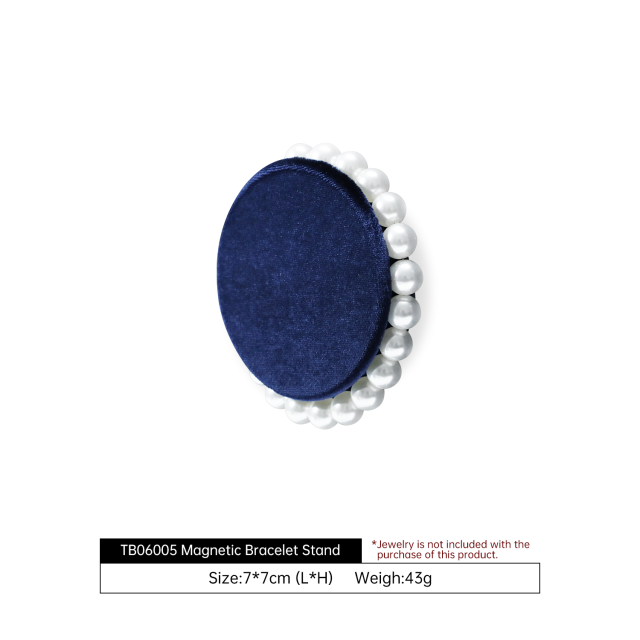 Yinbeini Velvet Jewelry Display Stand for Retail Counters Durable and Reusable for Daily Jewelry Merchandising TB062