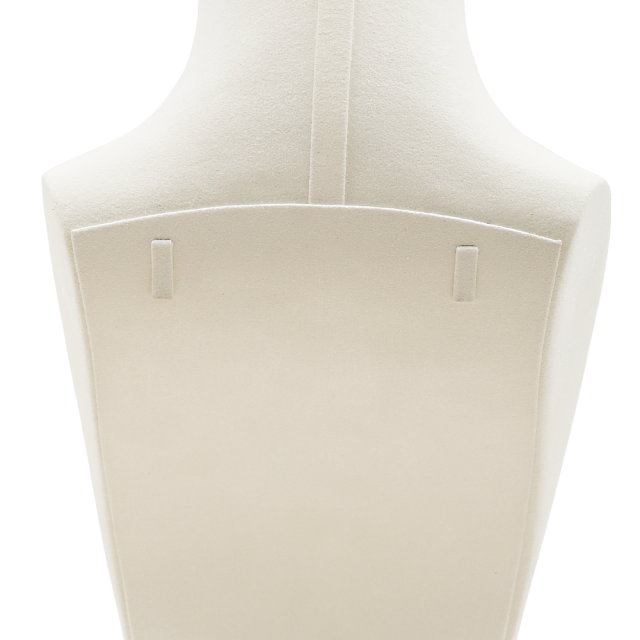 Yinbeini Microfiber display stand Vertical Mannequin Stand Necklace Display Stand Portrait Jewelry Display Props jewelry counter Jeweler Gray RX008