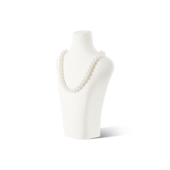 Yinbeini Microfiber  Necklace Display Stand Vertical Mannequin Stand Jewelry Display Props Portrait display stand Jeweler's jewelry counter Blue RX005