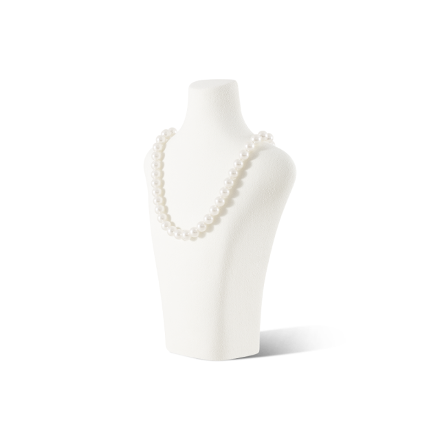 Yinbeini Microfiber  Necklace Display Stand Vertical Mannequin Stand Jewelry Display Props Portrait display stand Jeweler's jewelry counter Blue RX005