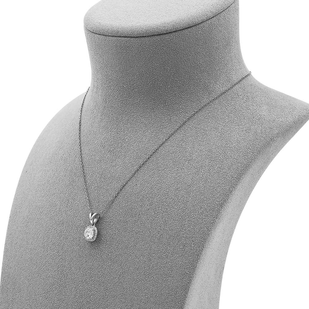 Yinbeini Microfiber Jewelry Display Props Vertical Mannequin Stand Portrait display stand Necklace Display Stand jewelry counter Black RX014
