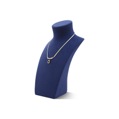 Yinbeini Microfiber Jewelry Display Props Vertical Mannequin Stand Portrait display stand Necklace Display Stand jewelry counter Black RX014
