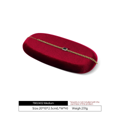 Yinbeini Irregular Velvet Jewelry Display Stand Kit for Jewelry Museums and Exhibitions Safe and Elegant for Antique and Fine Jewelry TB026