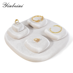 Yinbeini Portrait Neck Stand Beige Display Bust for Necklaces and Pendants Perfect for Highlighting Necklace Details TB028