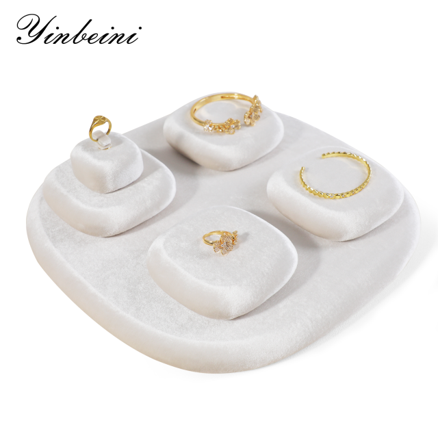 Yinbeini Portrait Neck Stand Beige Display Bust for Necklaces and Pendants Perfect for Highlighting Necklace Details TB028