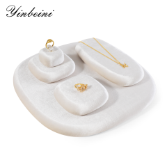 Yinbeini Portrait Neck Stand Beige Display Bust for Necklaces and Pendants Perfect for Highlighting Necklace Details TB028