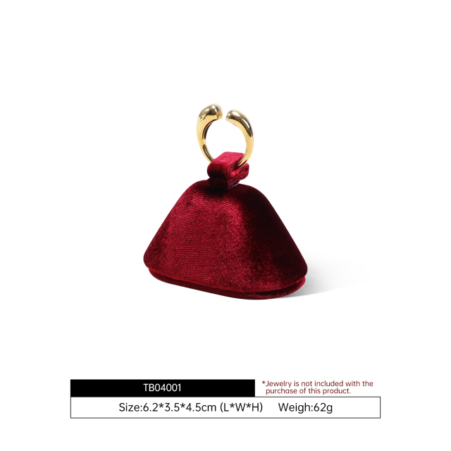 Yinbeini Gray Velvet Necklace Ring Earring Display Stand for Jewelry Safe Storage and Protection from Scratches TB042