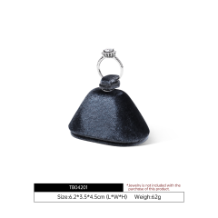 Yinbeini Velvet Necklace Ring Earring Display Stand for Complete Jewelry Ideal for Bridal Gifts Wedding Jewelry and Luxury Accessories TB044