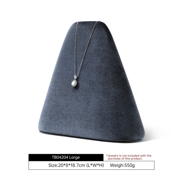 Yinbeini Velvet Necklace Ring Earring Display Stand for Complete Jewelry Ideal for Bridal Gifts Wedding Jewelry and Luxury Accessories TB044