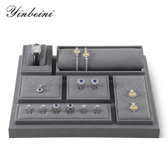 Yinbeini Multi Functional Jewelry Display Modules Stackable and Mixable for Custom Layouts Ideal for Jewelry Shows Trade Fairs TT010