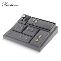 Yinbeini Multi Functional Jewelry Display Modules Stackable and Mixable for Custom Layouts Ideal for Jewelry Shows Trade Fairs TT010
