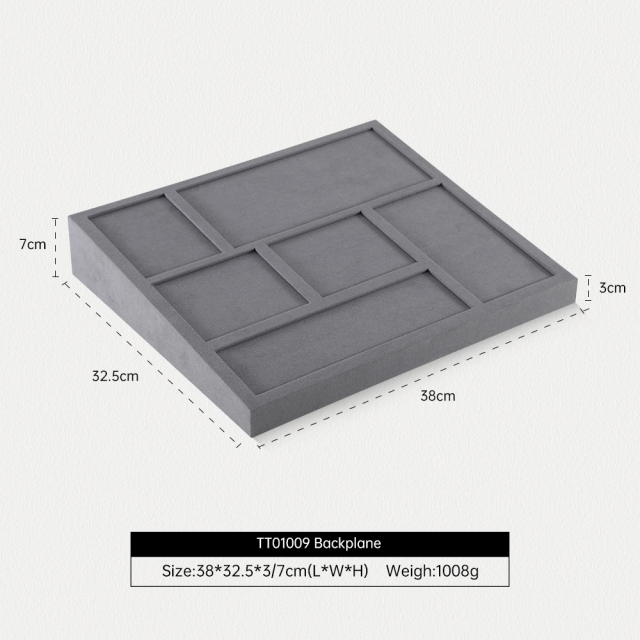 Yinbeini Multi Functional Jewelry Display Modules Stackable and Mixable for Custom Layouts Ideal for Jewelry Shows Trade Fairs TT010