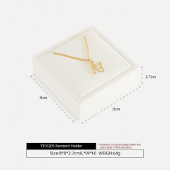 Yinbeini Gray Microfiber Jewelry Display Set for Different Jewelry of Various Styles Great for Bridal Jewelry and Retail TT013
