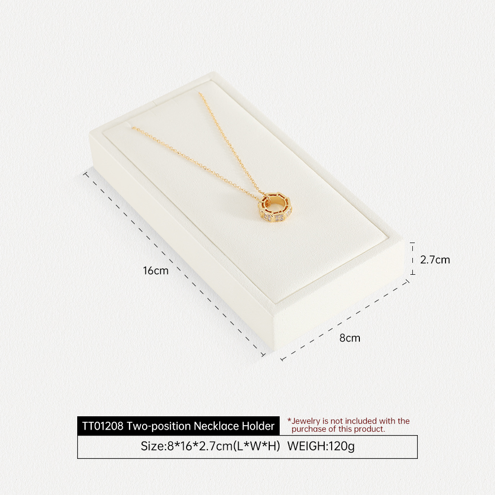 Yinbeini Gray Microfiber Jewelry Display Set for Different Jewelry of Various Styles Great for Bridal Jewelry and Retail TT013