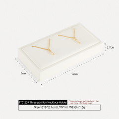 Yinbeini Gray Microfiber Jewelry Display Set for Different Jewelry of Various Styles Great for Bridal Jewelry and Retail TT013