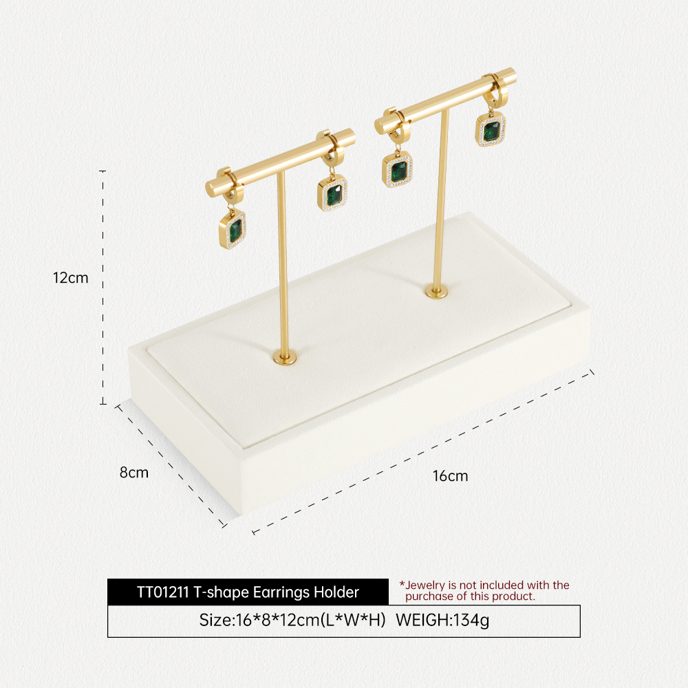 Yinbeini Gray Microfiber Jewelry Display Set for Different Jewelry of Various Styles Great for Bridal Jewelry and Retail TT013