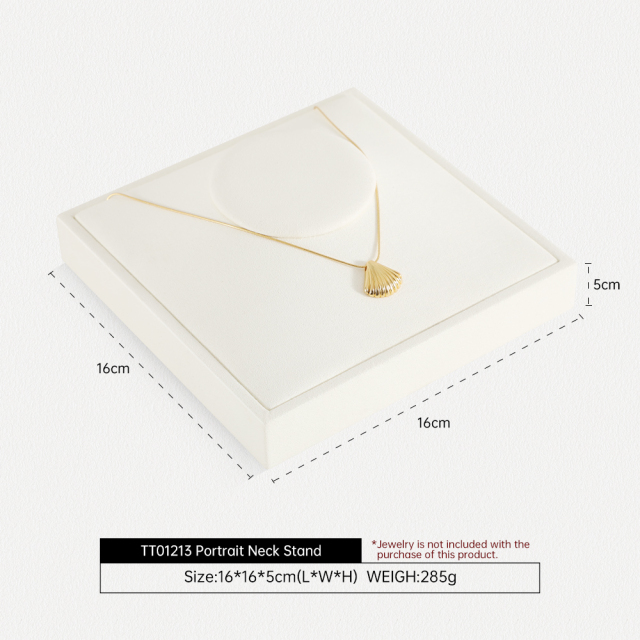 Yinbeini Gray Microfiber Jewelry Display Set for Different Jewelry of Various Styles Great for Bridal Jewelry and Retail TT013