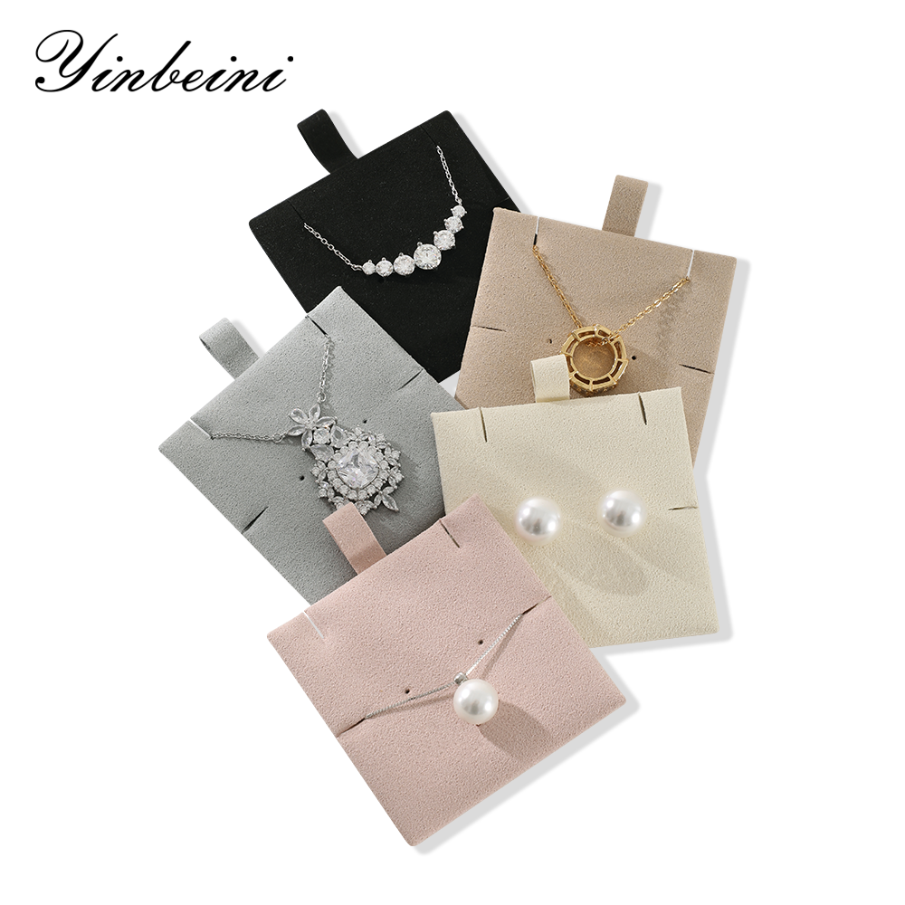 Yinbeini Classic Grey Microfiber Pouch Set with Snap Closure Ideal for Storing Small Accessories D001
