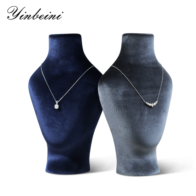 Yinbeini Velvet Jewelry Bust Stand for Jewelry Award Ceremonies and Winning Piece Displays RB025