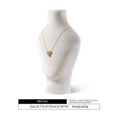Yinbeini Velvet Jewelry Bust Stand for Jewelry Award Ceremonies and Winning Piece Displays RB025