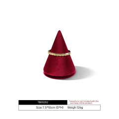 Yinbeini Velvet Cone Bracelet Base in Various Shades Suitable for All Types of Jewelry TB032