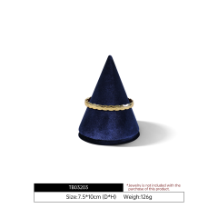 Yinbeini Velvet Cone Bracelet Base in Various Shades Suitable for All Types of Jewelry TB032