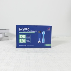 Bandelettes de Test EZCHEK G-425-3S-Boîte de 120 Bandelettes