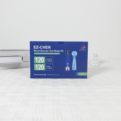 Bandelettes de Test EZCHEK G-425-3S-Boîte de 120 Bandelettes