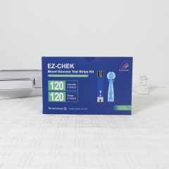 Bandelettes de Test EZCHEK G-425-3S-Boîte de 120 Bandelettes