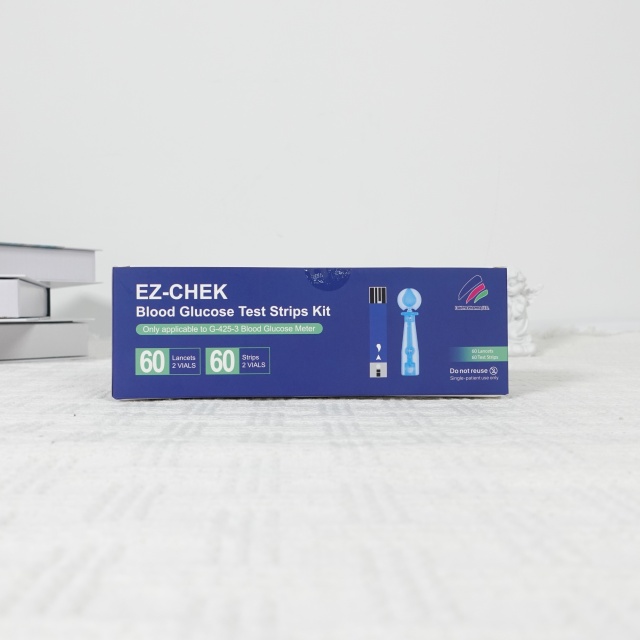 EZCHEK G-425-3S Blood Glucose Test 60 Strips