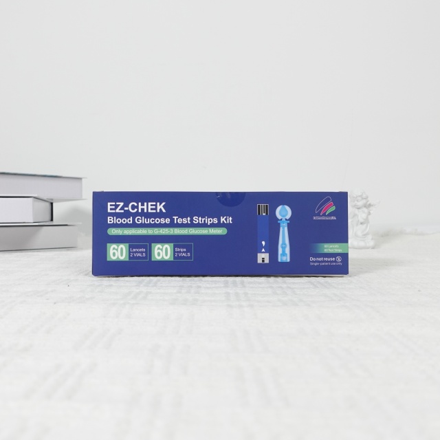 EZCHEK G-425-3S Blood Glucose Test 60 Strips